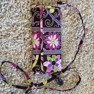 Clutch w/shoulder strap